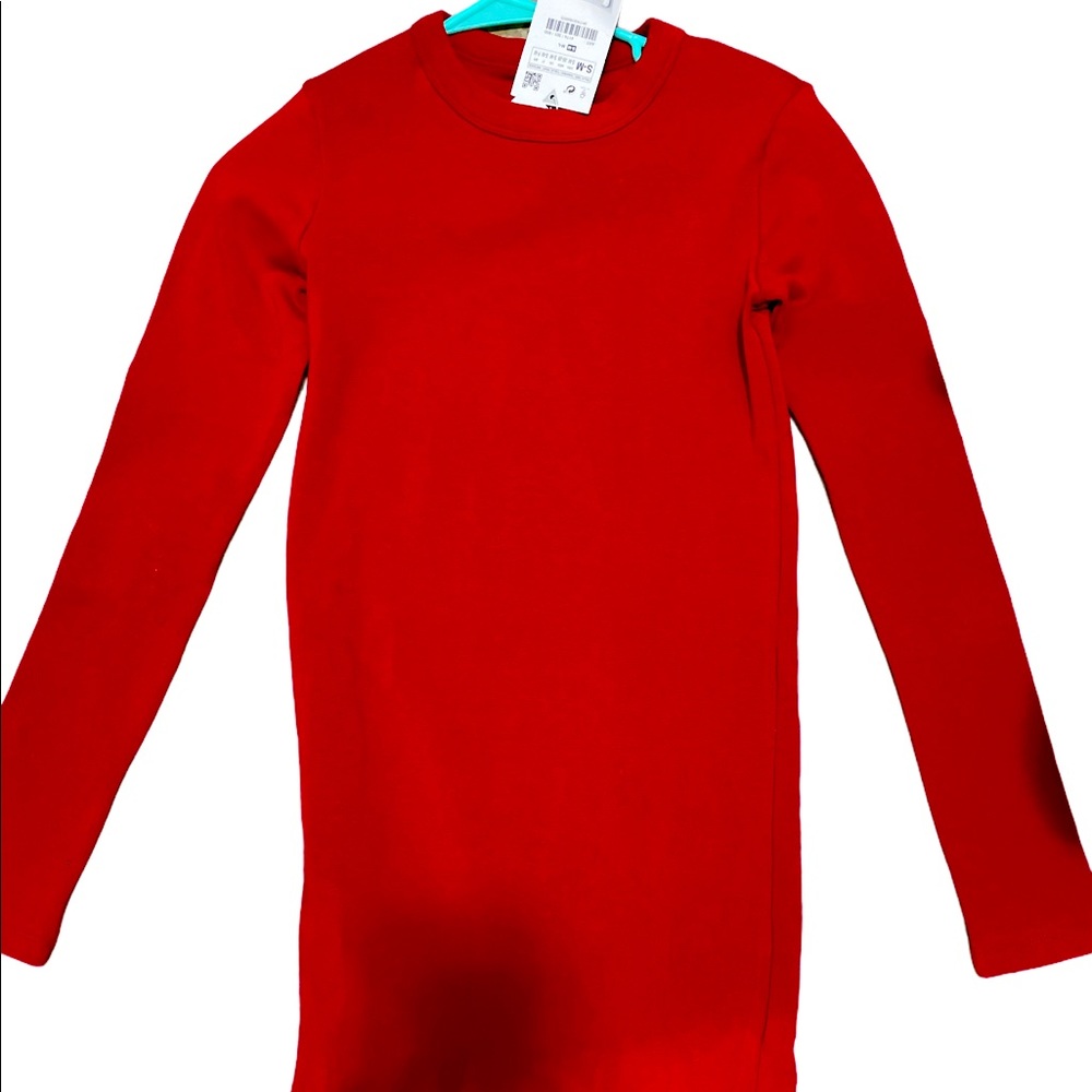 Zara red dress